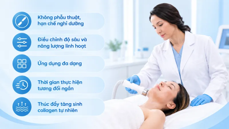 CFU Èlife điều chỉnh linh hoạt, hỗ trợ nâng cơ và làm gọn mỡ cục bộ