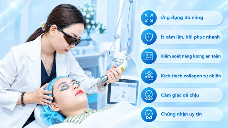 Laser Fotona là công nghệ thẩm mỹ hiện đại, nổi bật với các ưu điểm vượt trội