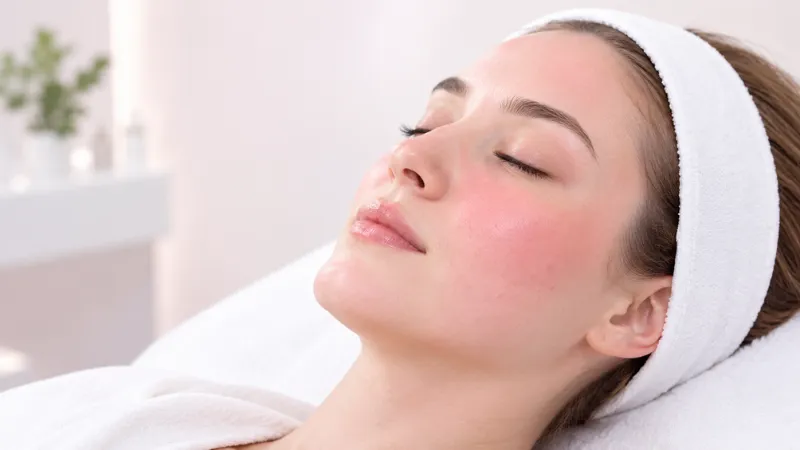 Da có thể hơi đỏ nhẹ trong vài giờ do nhiệt lượng tác động